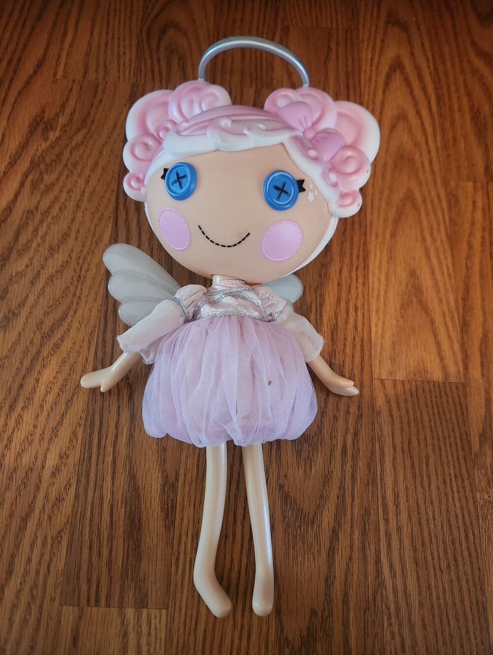 Lalaloopsy Cloud E. Sky Doll Pink Hair Angel Wings 2012